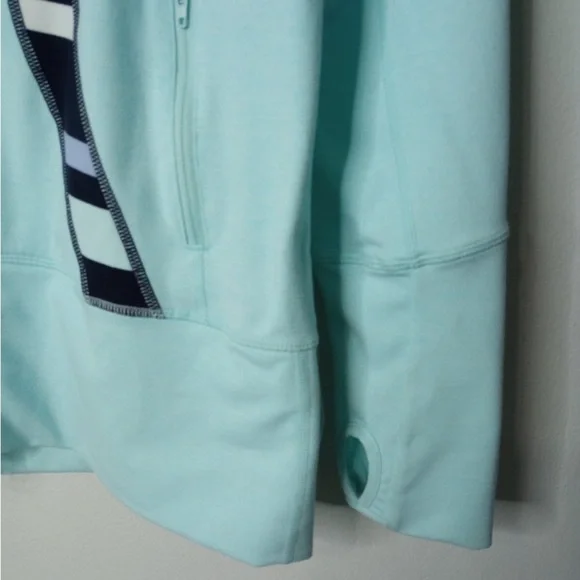 LULULEMON EUC IN STRIDE JACKET AQUAMARINE SIZE 10 - Picture 5 of 7